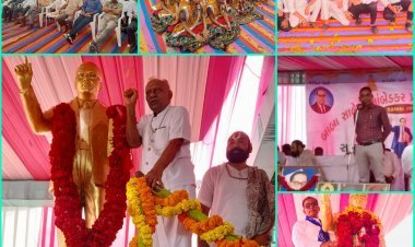 કઠવાડા ખાતે યોજાયેલા ડૉ. આંબેડકરની પ્રતિમા લોકાર્પણનાં કાર્યક્રમમાં શિક્ષણની સાથે ફિઝિકલ ફિટનેસ ઉપર પણ ભાર મુકાયો