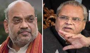 Fact Check : શાહ સાહેબ, સત્યપાલ મલિક જયારે રાજ્યપાલ હતા ત્યારે પુલવામા હુમલામાં સરકારની નિષ્ફળતા અંગે બોલ્યા હતા...