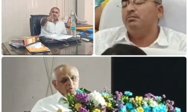 મોરબીમાં લાંચ કેસ વખતે સસ્પેન્ડ થઈ ચૂકેલા ભુજના ચીફ ઓફિસર જીગર પટેલ ફરી ફરજ મોકૂફ થયા, 'દાદા'ના ભાષણ વખતે ભુજમાં સુઈ ગયા હતા...