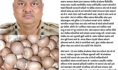 Kutch Betel Nut Scam : 'સોપારી કાંડની પોણા ચાર કરોડના તોડની ઘટના ‘વાઈબ્રન્ટ ગુજરાત’નો વિકાસ સૂચવે છે' - IPS Ramesh Savani
