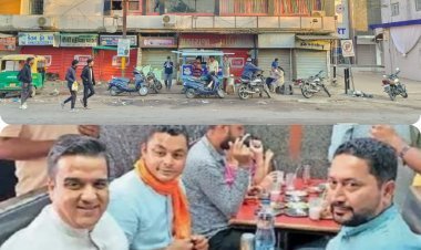 બેવડા માપદંડ : ભુજમાં નવા ST બસ પોર્ટ પાસેથી 300થી વધુ ફેરિયાઓને હાંકી કાઢ્યા, પણ પોર્ટને ઢાંકી દેતી ટ્રાન્સપોર્ટ મંત્રી હર્ષ સંઘવીના મિત્રની દુકાન સહિતની લાઈન સલામત