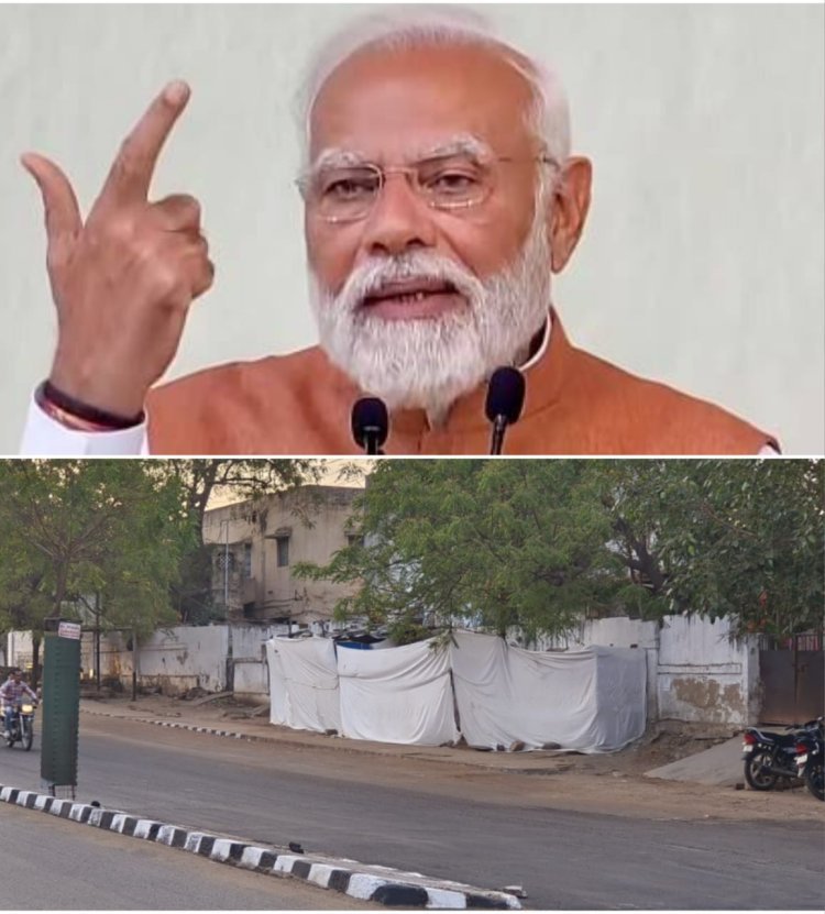 PM Narendra Modi in Kutch देश के लिए अठारह घंटे काम करने वाले प्रधानमंत्री मोदी के लिए कया हम छह दिन भूखे नहीं रह सकते ? मोदी के कच्छ-भुज दौरे को लेकर उठाए गए कदमों से कुछ लोग परेशान होने की नौटंकी कर रहे है