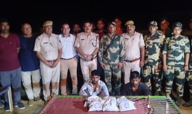 BSF Frontier Jodhpur Seized Heroin : सीमा सुरक्षा बलने राजस्थान बीकानेर के रावला में एक तस्कर को 2.7 किलोग्राम हेरोइन के साथ दबोचा