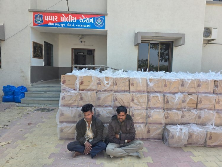 કચ્છના ચાર કરોડના દારૂના દરોડામાં પધ્ધર પોલીસના PI-PSI સહીત પાંચ સસ્પેન્ડ, LCBના PI-PSI લિવ રિઝર્વમાં, IPS વિકાસ સુંડાના ભુજ SP તરીકેના કાર્યકાળમાં સૌથી વધુ ઈંગ્લીશ દારૂ પકડાયો